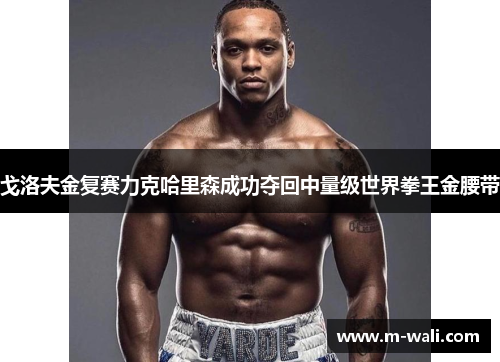 戈洛夫金复赛力克哈里森成功夺回中量级世界拳王金腰带